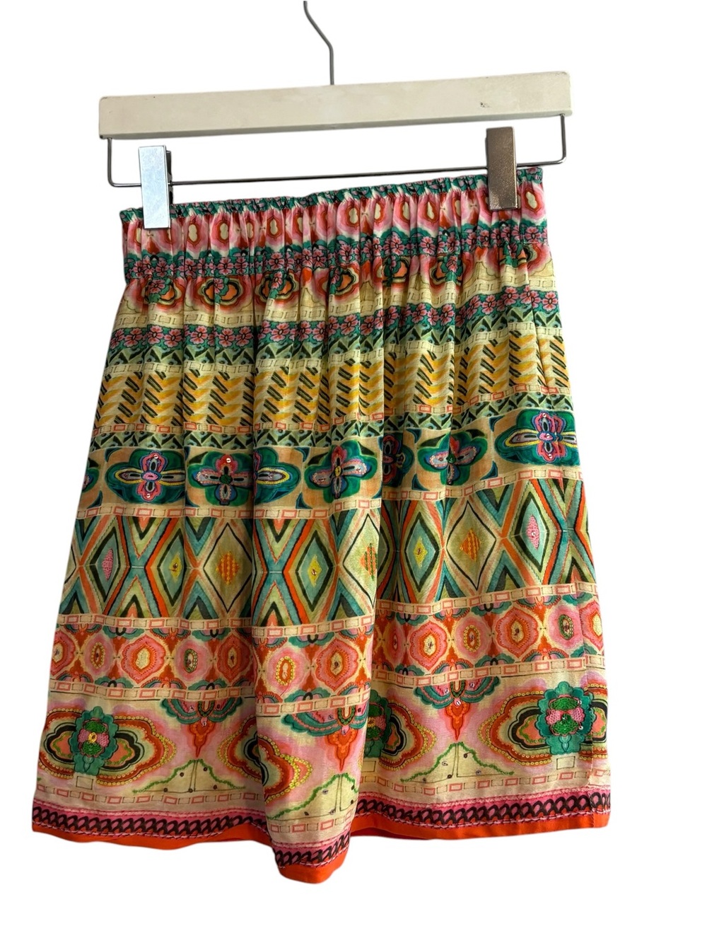 Anthropologie Oroya Echo Mini Skirt by Tanvi Kedia Sequins XS